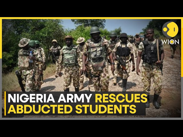 Nigerian army rescues abducted Kaduna students | Latest English News | WION