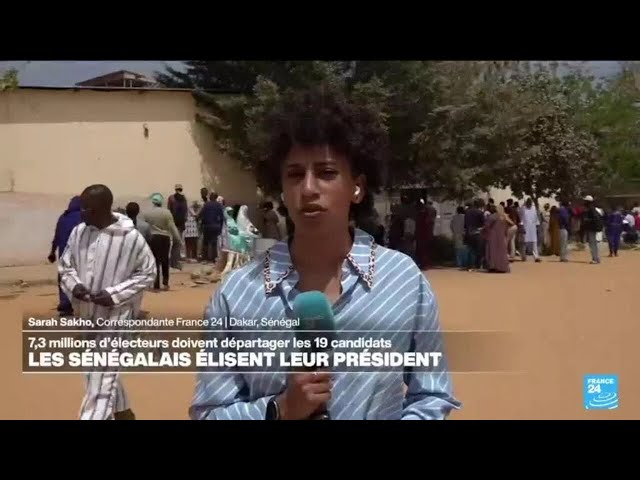 Les Sénégalais élisent leur président : affluence dans les bureaux de vote • FRANCE 24