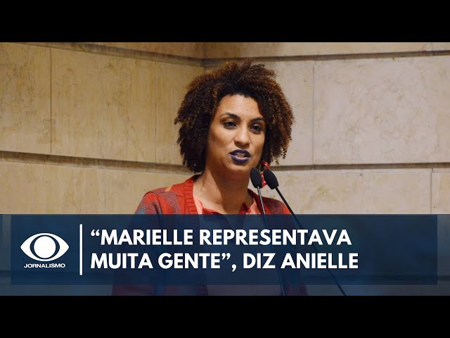⁣"Marielle representava muita gente", diz Anielle Franco