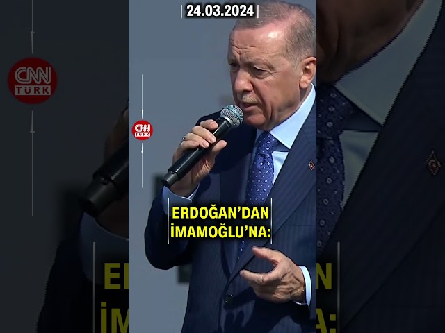 Erdoğan "Bay Ekrem" Dedi ve Ekledi: "Göreve Geldi, İstanbul Çöp, Çukur, Çamur!" 