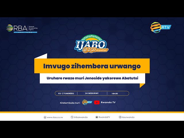 ⁣#Ijabo250: Imvugo zihembera urwango zagize uruhe ruhare muri Jenoside yakorewe Abatutsi?