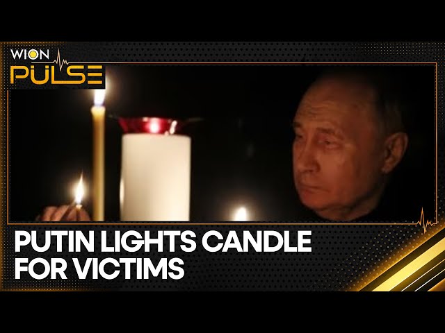 Terror Attack in Moscow: Russia's Putin lights candle in memory of concert attack victims | WIO