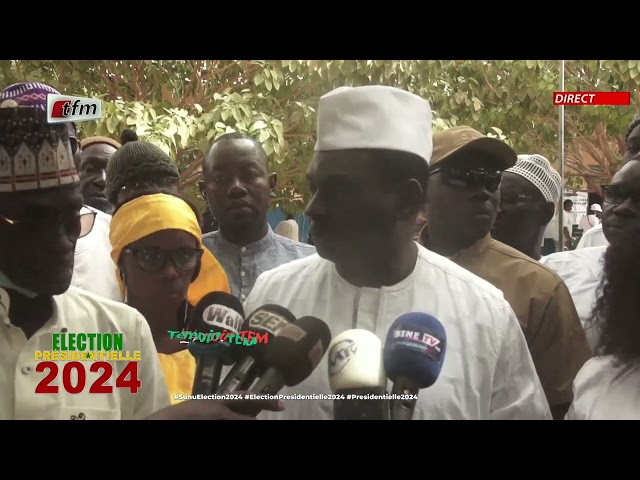 Elections Présidentielles 2024 - Vote & réaction de Cheikh Kanté