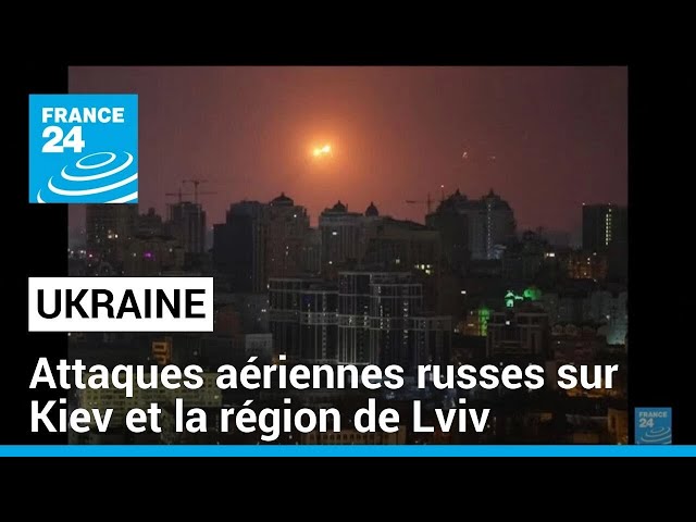 Guerre en Ukraine : attaques aériennes russes sur Kiev et la région de Lviv • FRANCE 24