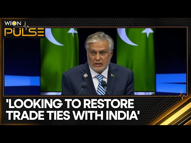 ⁣Pakistan 'seriously' considering reviving trade with India: FM Ishaq Dar | WION Pulse