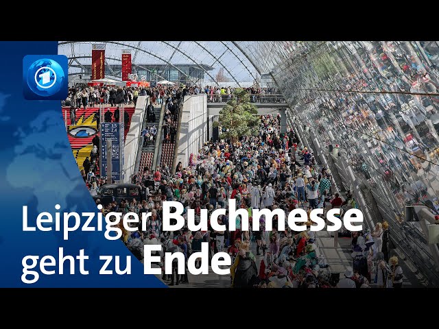 Leipziger Buchmesse geht zu Ende