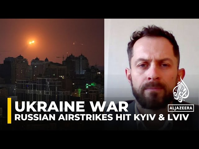 Ukraine war: Russian airstrikes hit Kyiv and Lviv; missile breaches Polish airspace