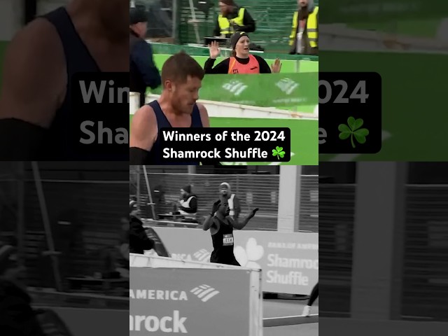 WATCH the winners of the 2024 Chicago Shamrock Shuffle cross the finish line