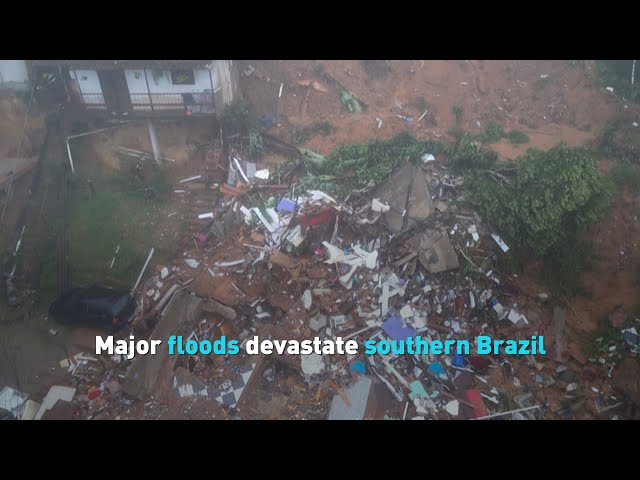 Major floods devastate southern Brazil