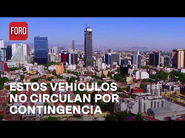 Contingencia ambiental en la Zona Metropolitana del Valle de México; hoy 24 marzo 2024