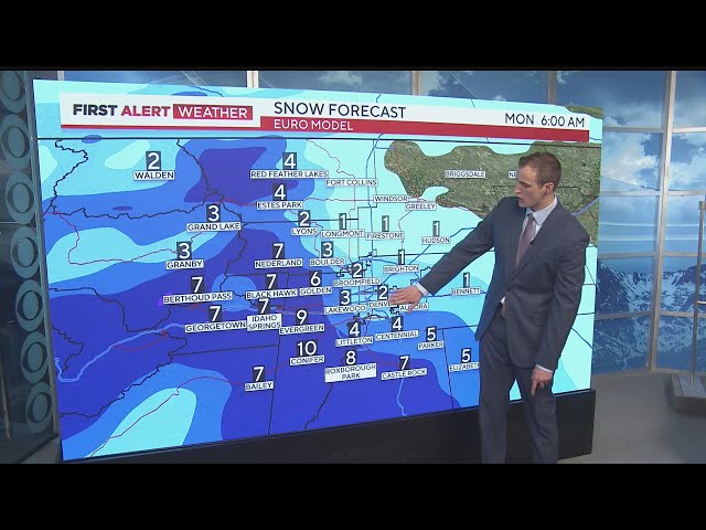 Another winter storm set to bring snow to Colorado