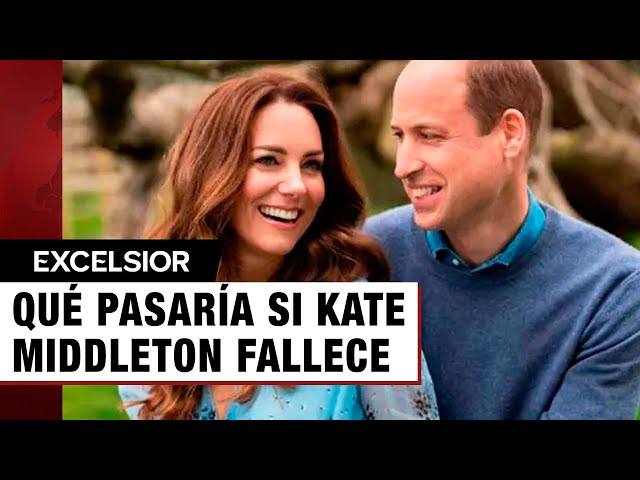 Esto sucederá con la monarquía británica sí Kate Middleton fallece