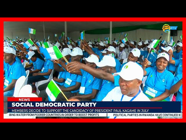 PSD Members decide to support the candidacy of President Paul Kagame