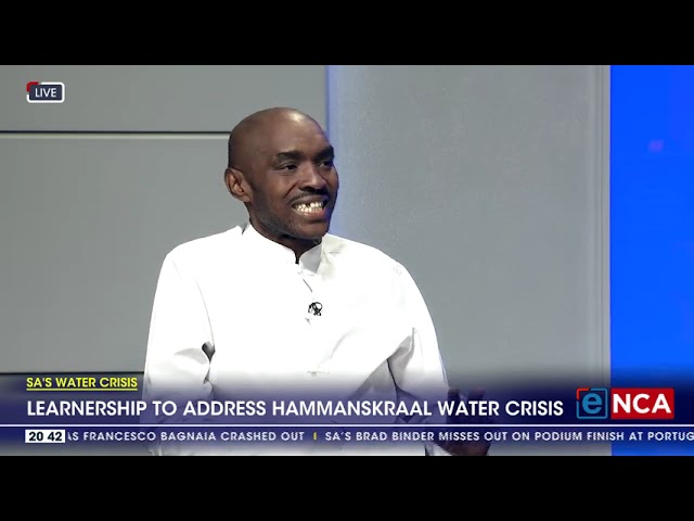 Learnership to address Hammanskraal water crisis