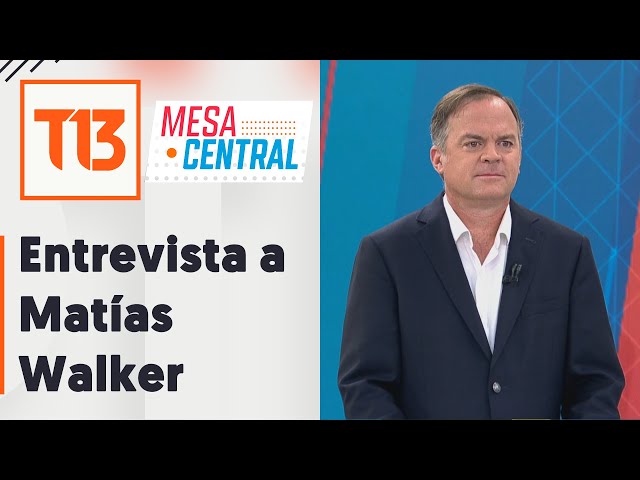 Matías Walker: "Si Republicanos quiere competir, vamos a competir"