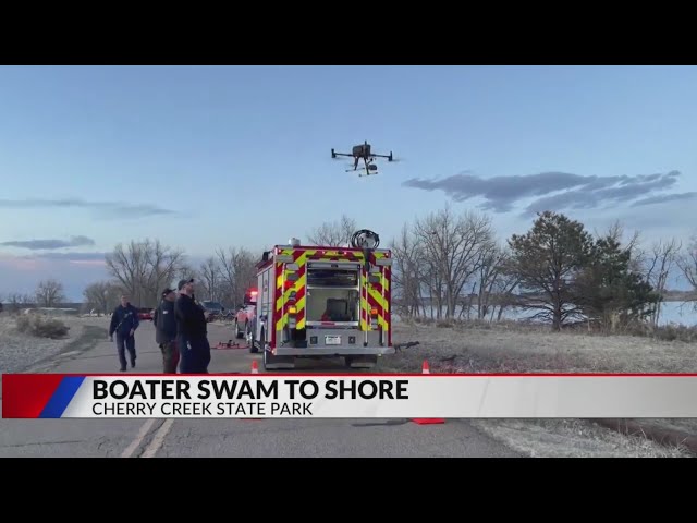 Boater safe after search efforts at Cherry Creek State Park