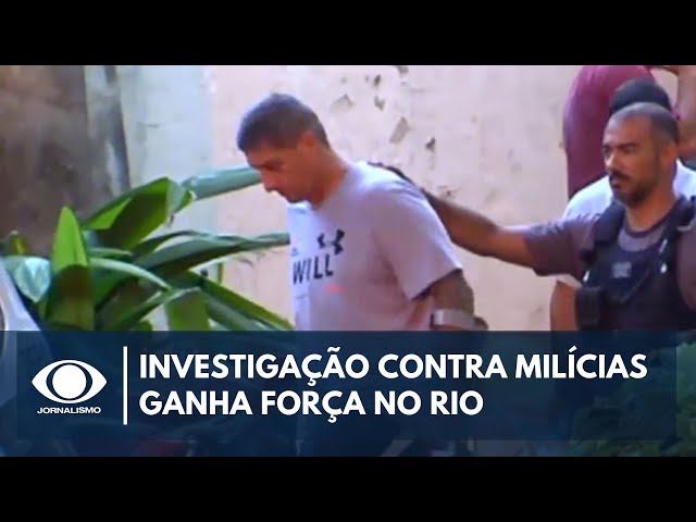 Investigação das milícias no Rio de Janeiro ganha impulso