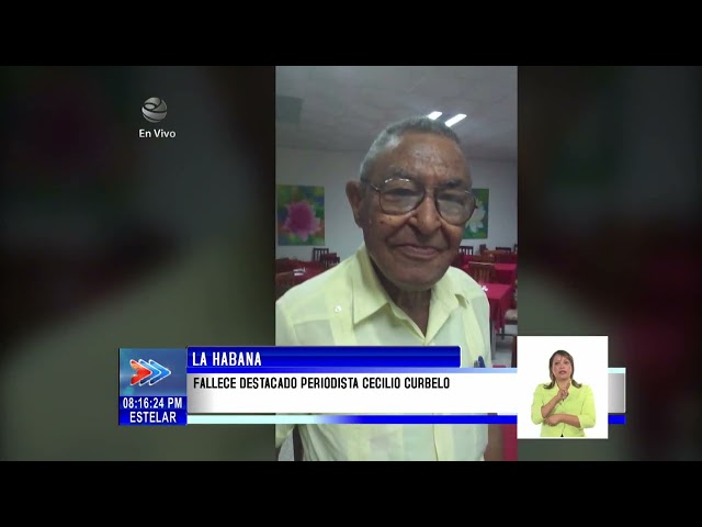 Falleció el destacado periodista de la radio en Cuba, Cecilio Curbelo Chongo