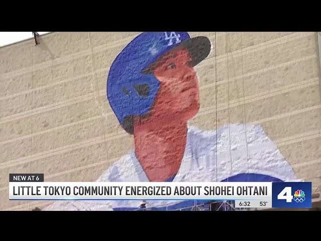 Little Tokyo buzzing with excitement over Shohei Ohtani