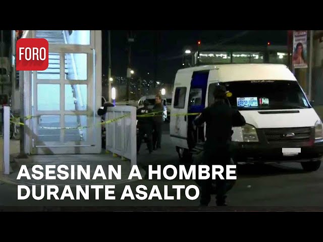 Muere pasajero baleado durante asalto al transporte público en Iztapalapa - Las Noticias