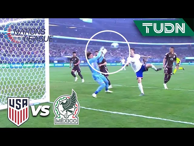 ¡PACO MEMO! Ochoa hace atajadón | México 0-0 Estados Unidos | CONCACAF Nations League 2024 - Final