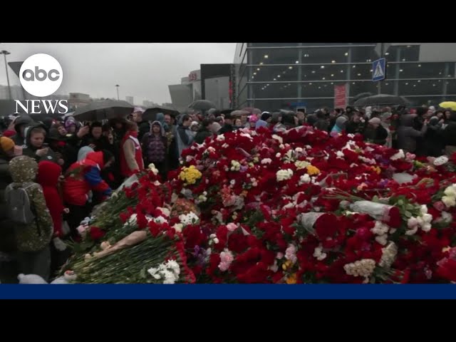 A day of mourning in Russia after concert hall attack