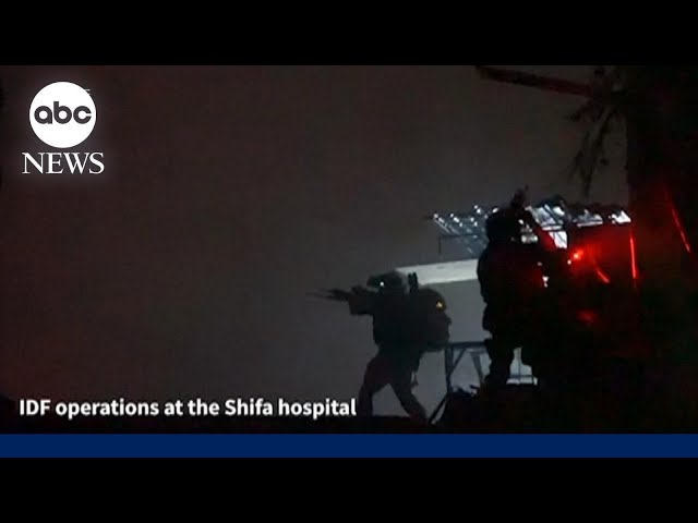 Israel's weeklong raid into Al Shifa Hospital continues