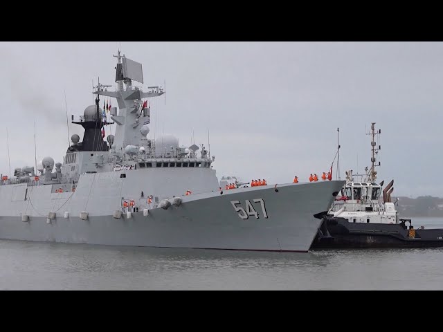 China's 45th naval fleet arrives in Tanzania for 5-day visit