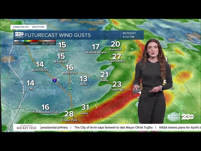 23ABC Evening Weather Update March 24, 2024