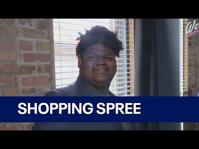 'I Am A Gentleman' organization gives young man free shopping spree