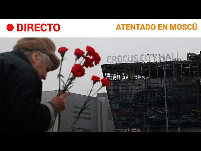 ATENTADO MOSCÚ: FLORES en HOMENAJE a las VÍCTIMAS del CROCUS CITY HALL | RTVE