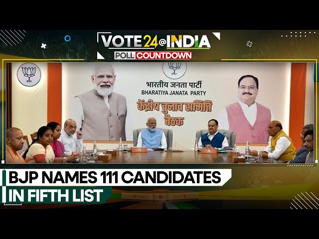 India Lok Sabha Polls 2024: BJP drops 37 sitting MPs in fresh list of Lok Sabha Candidates | WION