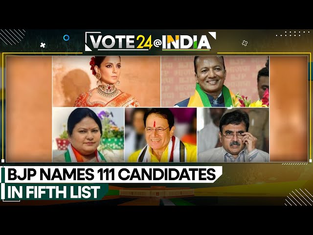 Lok Sabha elections 2024: Kangana Ranaut, Arun Govil, Maneka Gandhi in BJP fifth list | WION