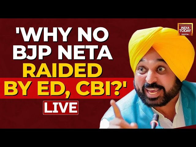 LIVE | Punjab CM Bhagwant Mann Exclusive On Kejriwal Arrest News | What's Next For AAP?| INDIA 