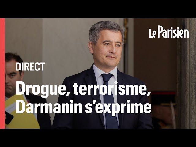  EN DIRECT - Opérations anti-drogue, terrorisme : Darmanin s'exprime à Roubaix