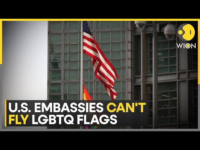 US embassies banned from flying LGBTQ flags, White House working to repeal provision | WION