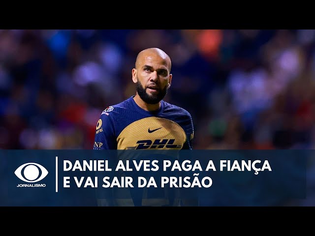 Daniel Alves paga a fiança e vai sair da prisão