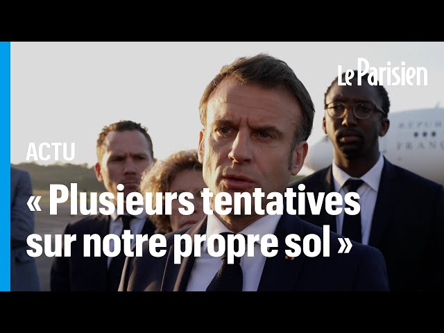 ⁣Attentat de Moscou: la branche de l'EI a mené « plusieurs tentatives » en France, assure Macron