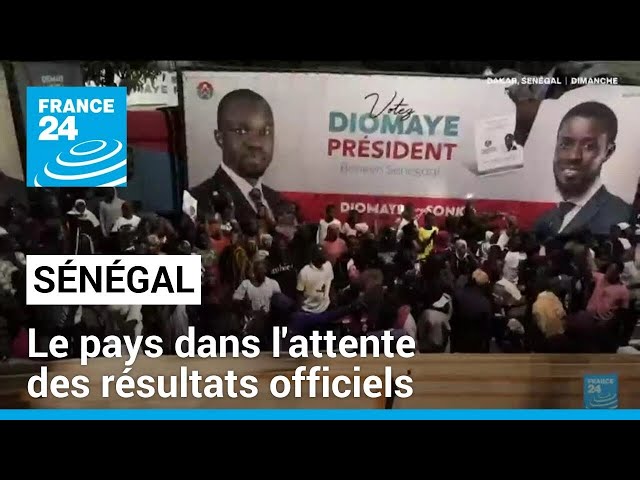 Présidentielle au Sénégal : le pays dans l'attente des résultats officiels • FRANCE 24