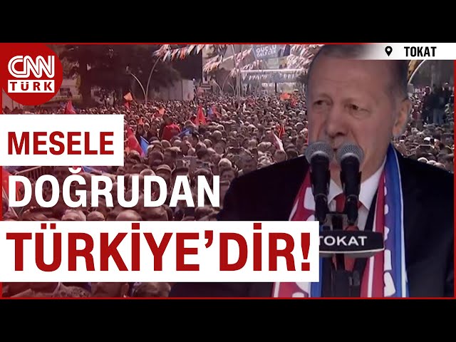 Cumhurbaşkanı Erdoğan Tokat'ta: "Muhsin Yazıcıoğlu'nu Yad Ediyorum!"