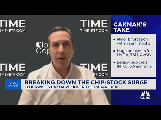 Semi stocks will continue to bifurcate in performance, says James Cakmak