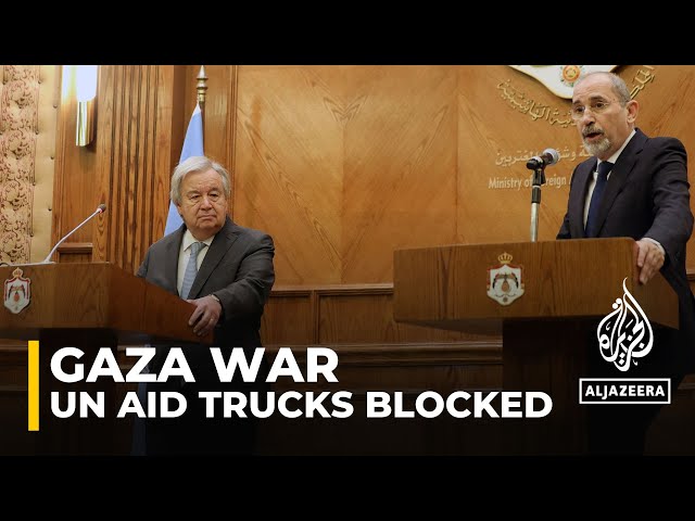 Guterres says ‘massive supply’ of aid needed in north Gaza