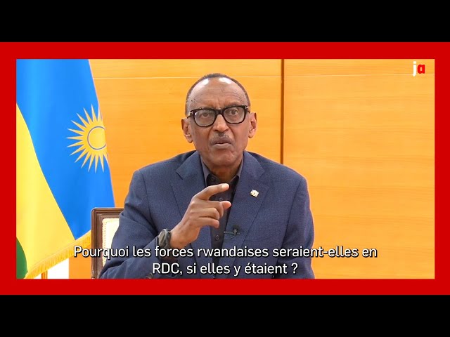 President Kagame discusses Tshisekedi’s threats, M23 & the DRC, Burundi & FDLR alliance