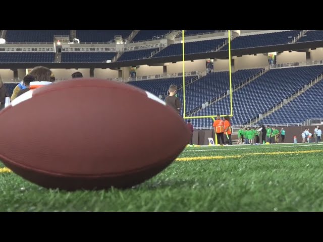 Detroit Lions host kids from across Michigan for day of activity at Ford Field