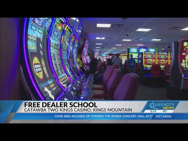 Catawba Casino offering free dealer school