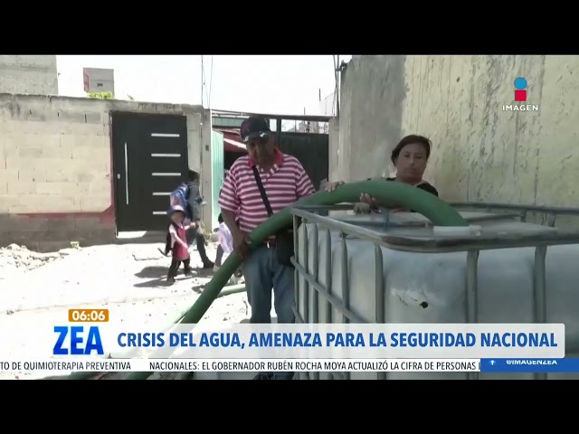 El PVEM pide considerar la crisis del agua como asunto de seguridad nacional