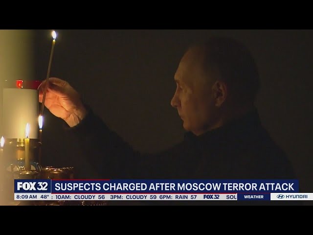 Moscow terror attack: 4 suspects charged in concert hall mass shooting