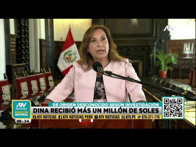 Dina Boluarte habría recibido más de un millón de soles, según investigación