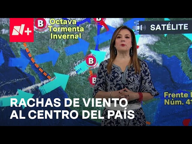 Ingresa octava tormenta invernal - Las Noticias