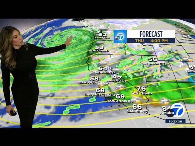 SoCal to see mostly dry Monday but here's when the rain returns